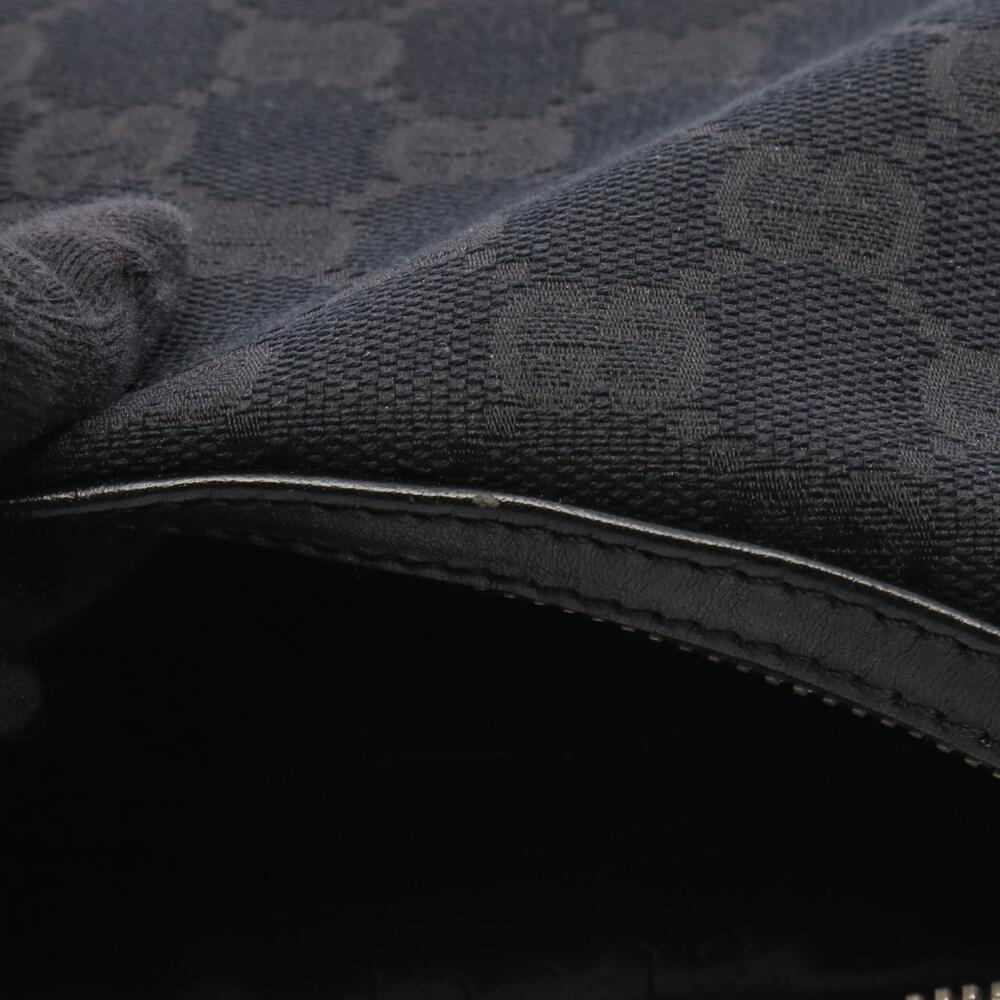 Gucci Leather Canvas Black Bag Shoulder - Picture 9 of 9